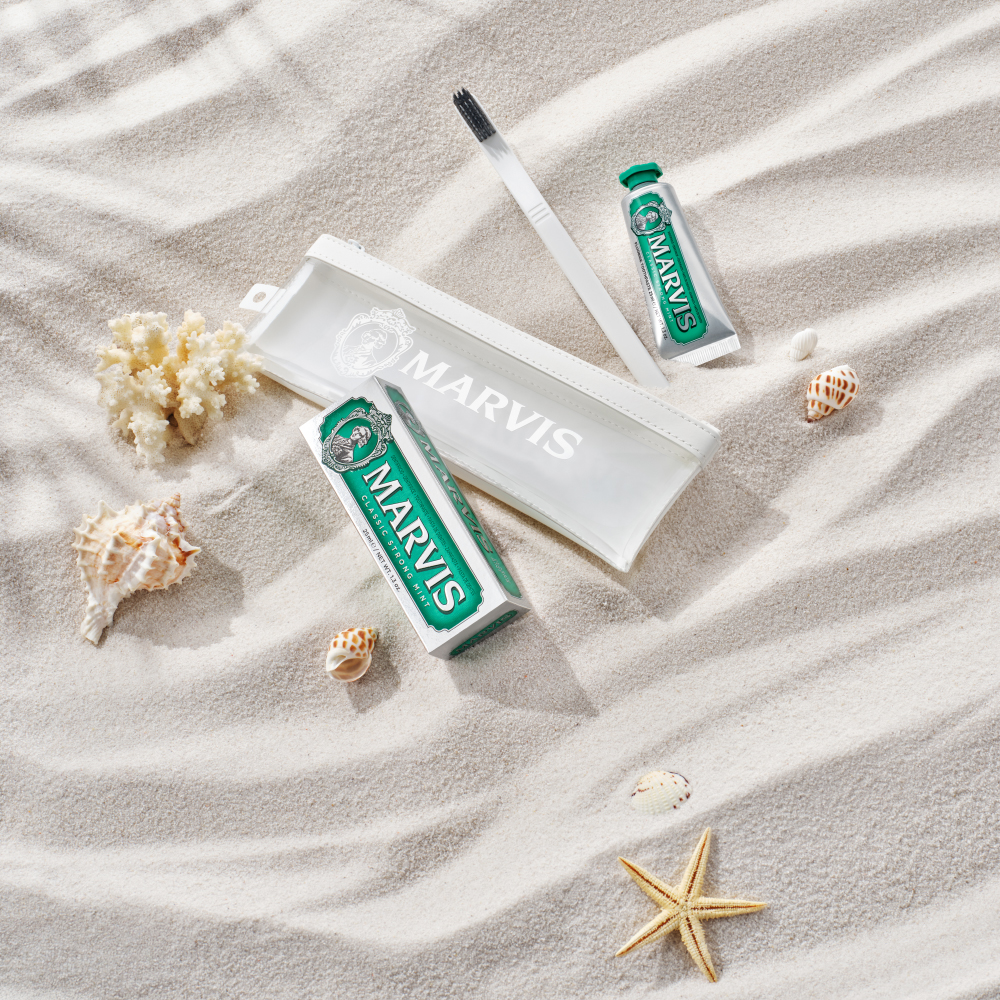 마비스 여행용 25ML 세트 (화이트칫솔)